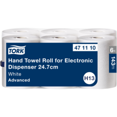 157471110 Handtorkpapper på rulle Tork Emotion 2-lag H13