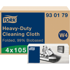 157930179 Rengöringsduk Slitstark Engångs Tork W4 99% Biobaserad