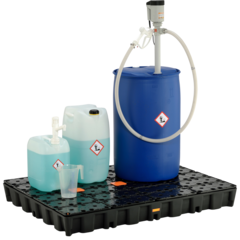 INDCH10713 Spillkar 250HD PE Galler 250L