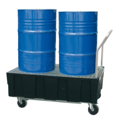 INDCH8434 Spillpall 250/2 4 Hjul Galler