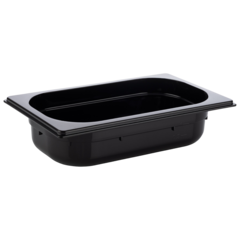 PA82072 Plastkantin APS Svart GN 1/4