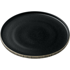 PL701127191000628 Nara Relief Plate Black/White