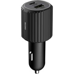 UNI10408 Billaddare USB-C/A 72W Svart