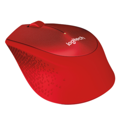 910004911  Mus M330 Silent Plus Röd