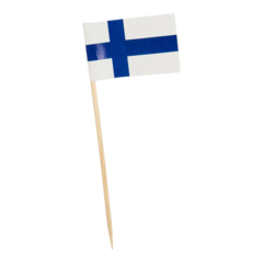 HIS74065 Cocktail Flags Finland 30P