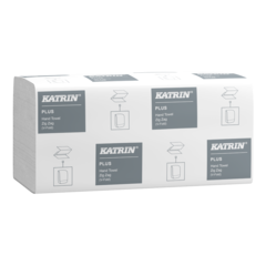 15483114 Pappershandduk Katrin Plus V-vikt 1-lag M