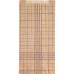 333712 Brødpose 5kg 220/80x440mm Rutmønster