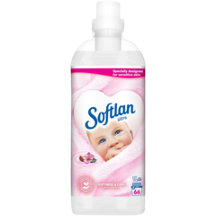 61033201 Sköljmedel Softlan Softness & Care 1L
