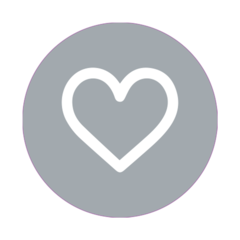 AV30011961 Förseglingsetiketter MetoClosure Avery Hjärta Grå 33cm