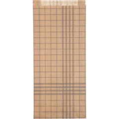 333711 Brødpose 3kg 200/60x440mm Rutmønster