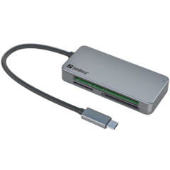 13638 Minneskortläsare Sandberg Usb-C