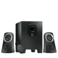 980000413 Högtalare + Subwoofer Logitech Z313 2.1 Svart