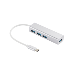 33620 USB-C Hub Sandberg 4 Portar