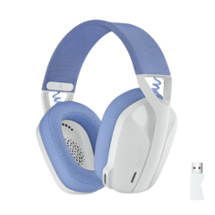 981001074 Gaming Headset Logitech G435 Lightspeed Wireless Lila/Vit