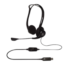 981000100 Headset Logitech OEM Pc 960 On-Ear Svart