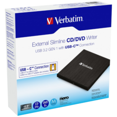 43886 External Slimline CD/DVD Writer