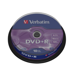 43498 Dvd+R 16X 4,7Gb  Spindle (10)