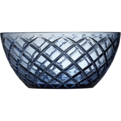 LG29037 Salladsskål Lyngby Glas Sorrento Blå 24cm