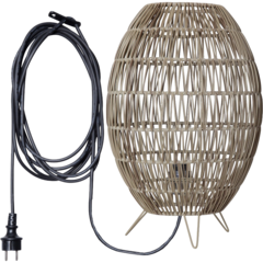 STR510002 Golvlampa Set Linde Natur 46cm