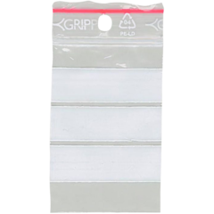 2303010 Blixtlåspåsar Grippie Nr-66 40x60mm med skrivfält