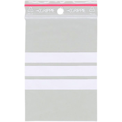 230303 Blixtlåspåsar Grippie Nr-60 70x100mm med skrivfält