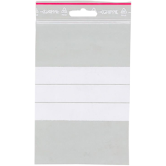 230401 Blixtlåspåsar Grippie Nr-80 100x150mm med skrivfält