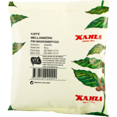 420901 Kahls Kaffe Mellanmörk Fin Maskinbrygg 90g