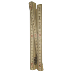 SIS542000 Medid Måttstock i Trä 2m/mm