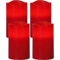 ST06462 Blockljus LED Star Trading May Timer 12,5cm