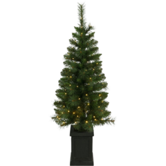 ST60689 Julgran med LED Star Trading Hytte 120cm