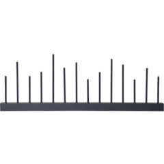 ST64414 Ljusstake Star Trading Buzz Grå 77cm
