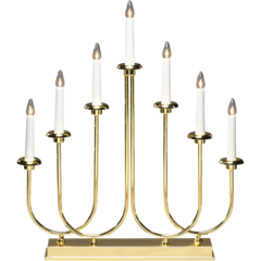 GK2052810TR Ljusstake Mässing 7-Arm