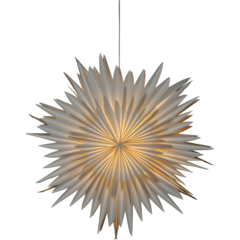 GK5933200 Stjärna Vit Blomma 80cm