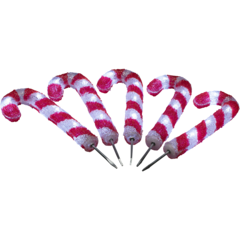 GK6229203 Godisstavar LED 25cm 5-Pack