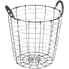 BI7200809 Förvaringskorg Svart Ø 21cm