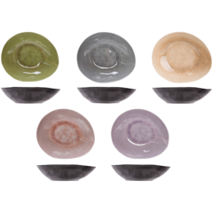 BI5321120 Tallrik Djup Melamin 5-Set 19,5x16cm