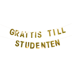 HED202208 DH95 Student Girlang grattis