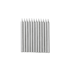 HED202269 DH95 Tårtljus Silver 7,5x0,5cm