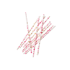 HED202368 DH95 Paper straws Pink