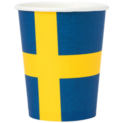 HED202435 DH95 Pappersmuggar blå/gul