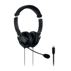 K97457WW Headset Kensington USB-C Hi-Fi Over-Ear Svart
