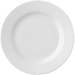 PAT730 Tallrik flat G. Benedikt Princip Vit