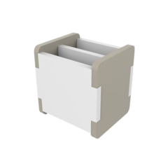 HA400165150 Pennburk Kube PET Grå