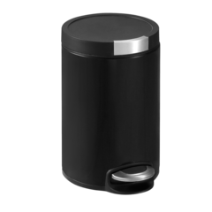 N92251210 Pedalhink Rund Svart 12L