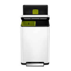 N93684016 Pedalhink Svart Vit 20+20L