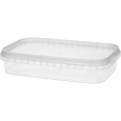 663012666 Bägare Tät med lock Rektangulär 500ml