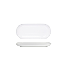DSU012WHP23 Tallrik Oval 28x13cm