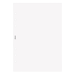 FX9342405 Anteckningsblad Vit A5 Olinj.