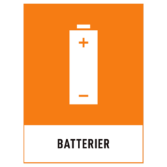 SKMX17 Dekal BATTERIER 60x80mm