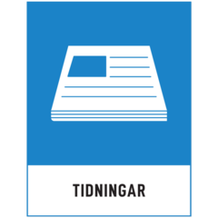 SKMX16 Dekal TIDNINGAR 180x235mm